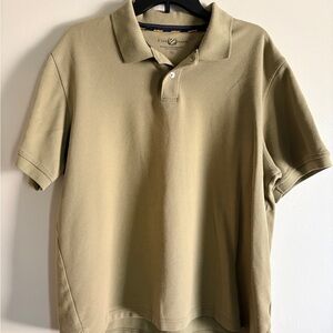 Estate Performance Polo Shirt XL Olive Green Classic Casual Workwear